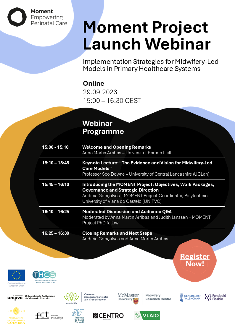 MOMENT Project Launch Webinar: 15h-16h30 CEST