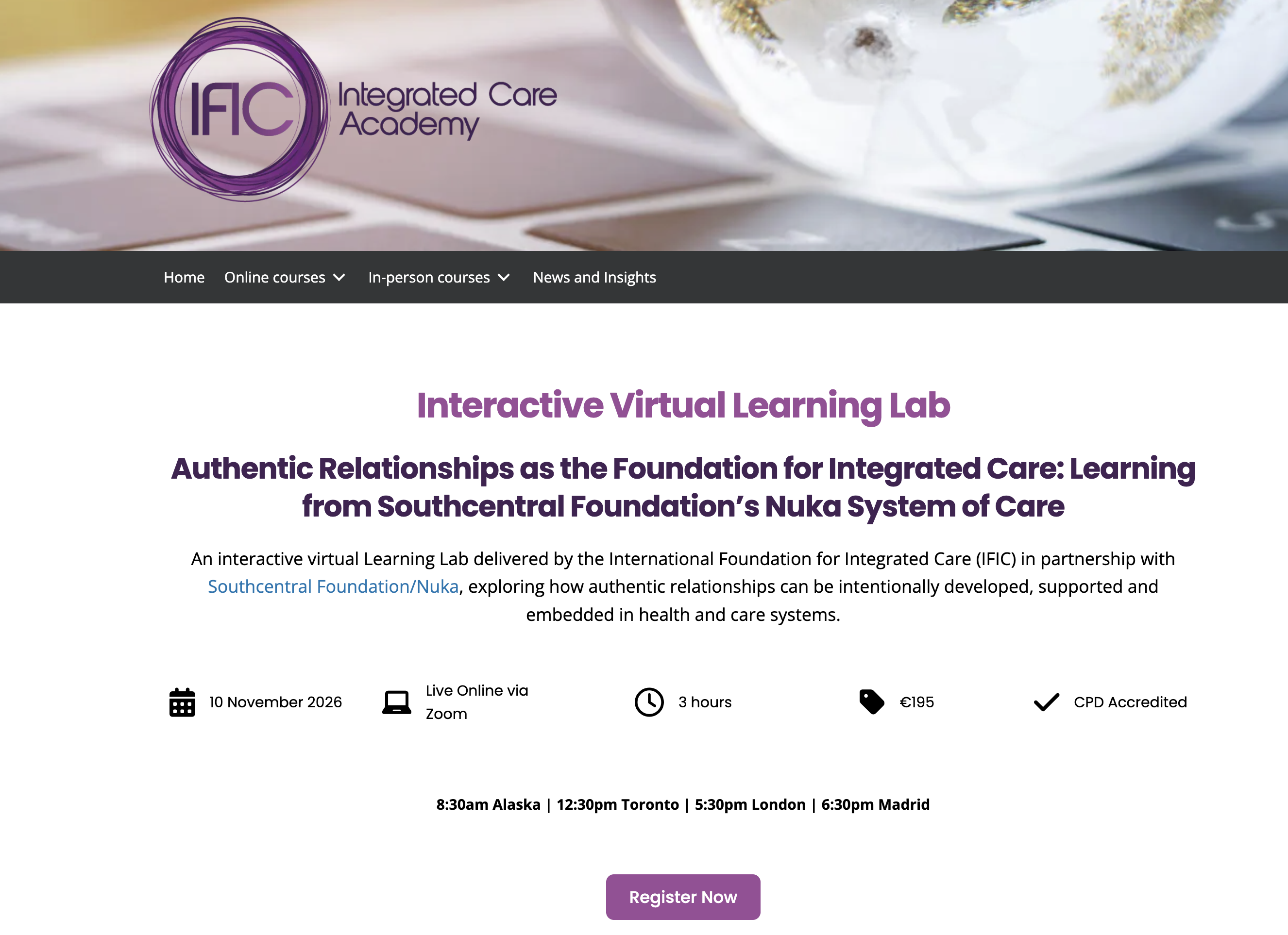 Authentic Relationships as the Foundation for Integrated Care: Learning from Southcentral Foundation’s Nuka System of Care
