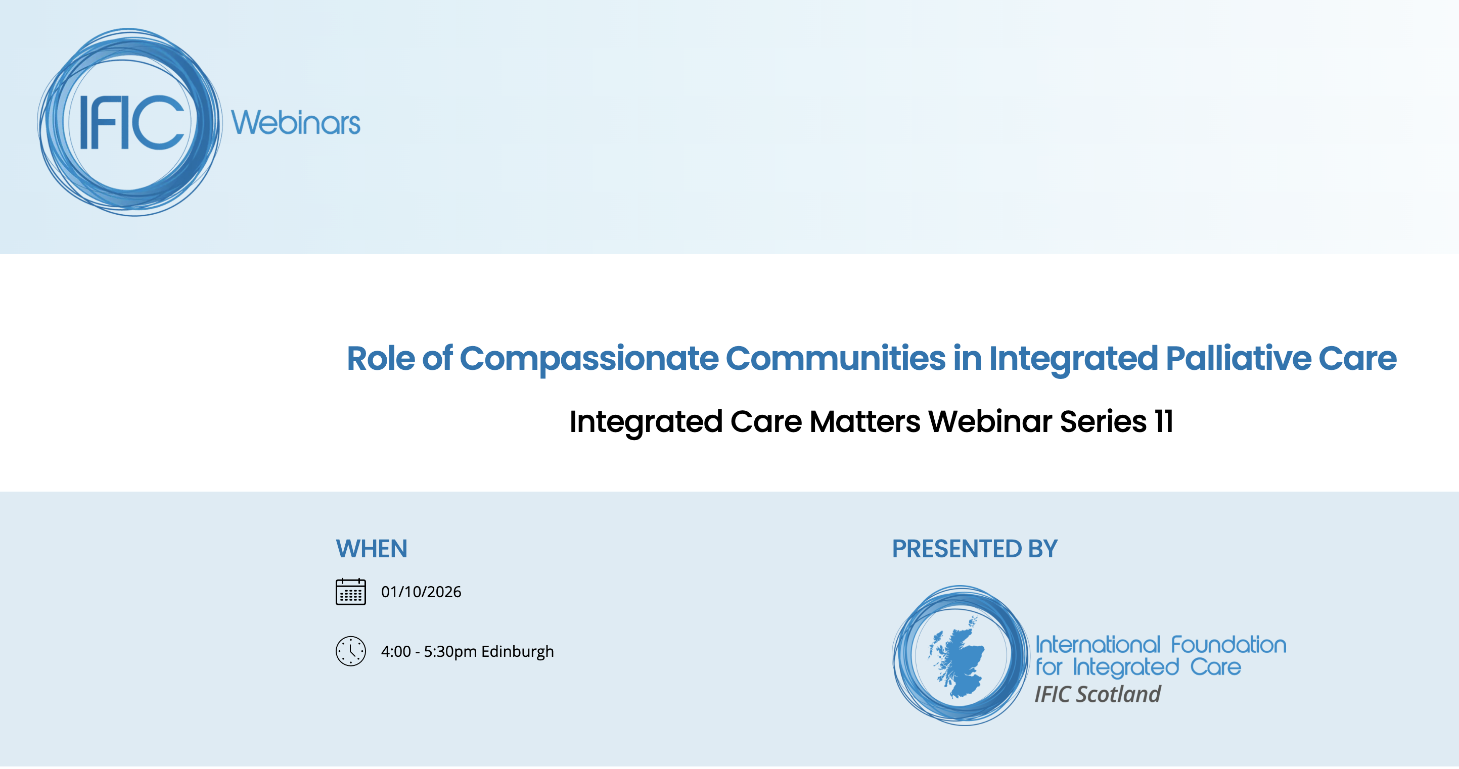 Role of Compassionate Communities in Integrated Palliative Care