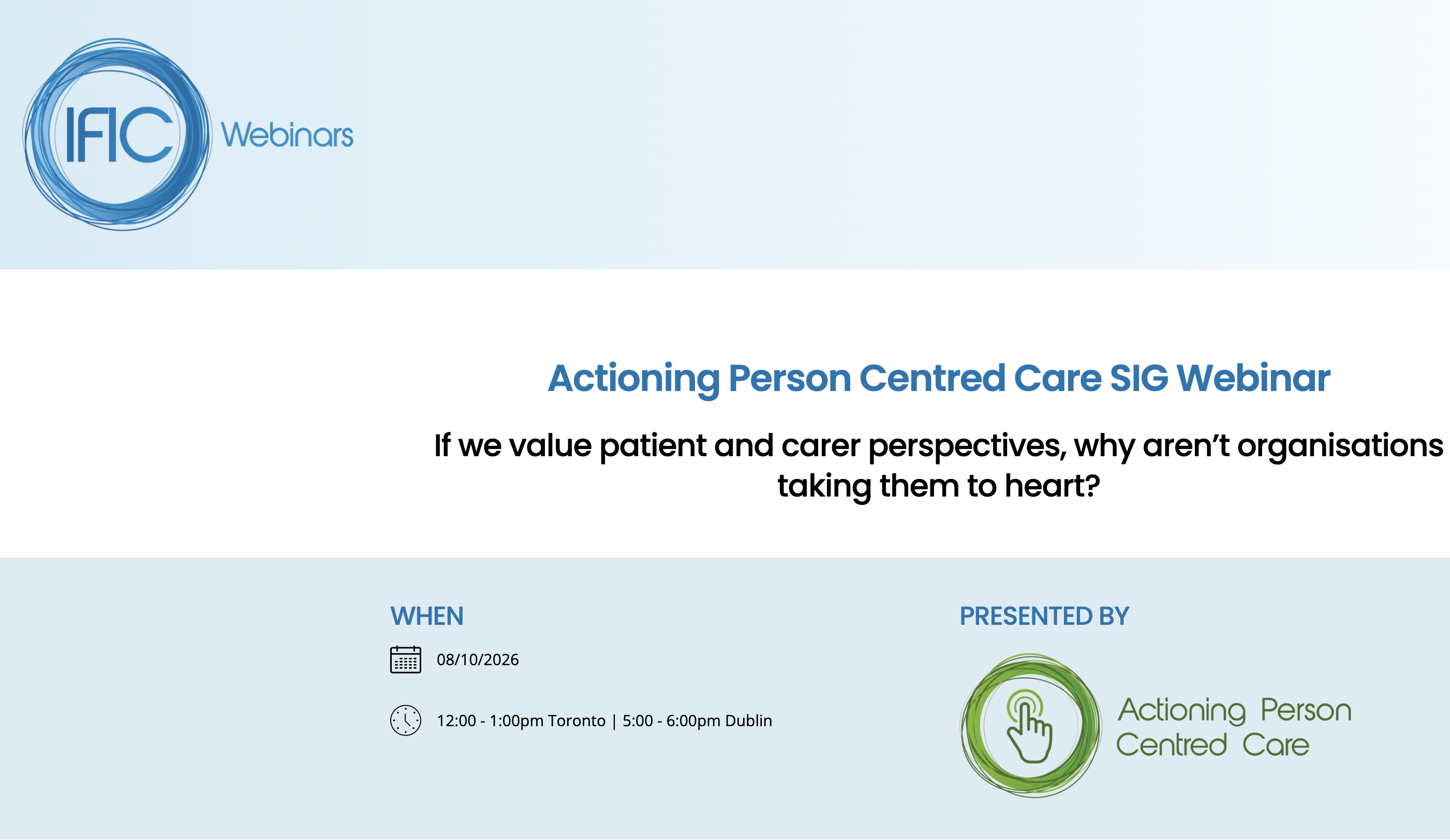 If we value patient and carer perspectives, why aren’t organisations taking them to heart?
