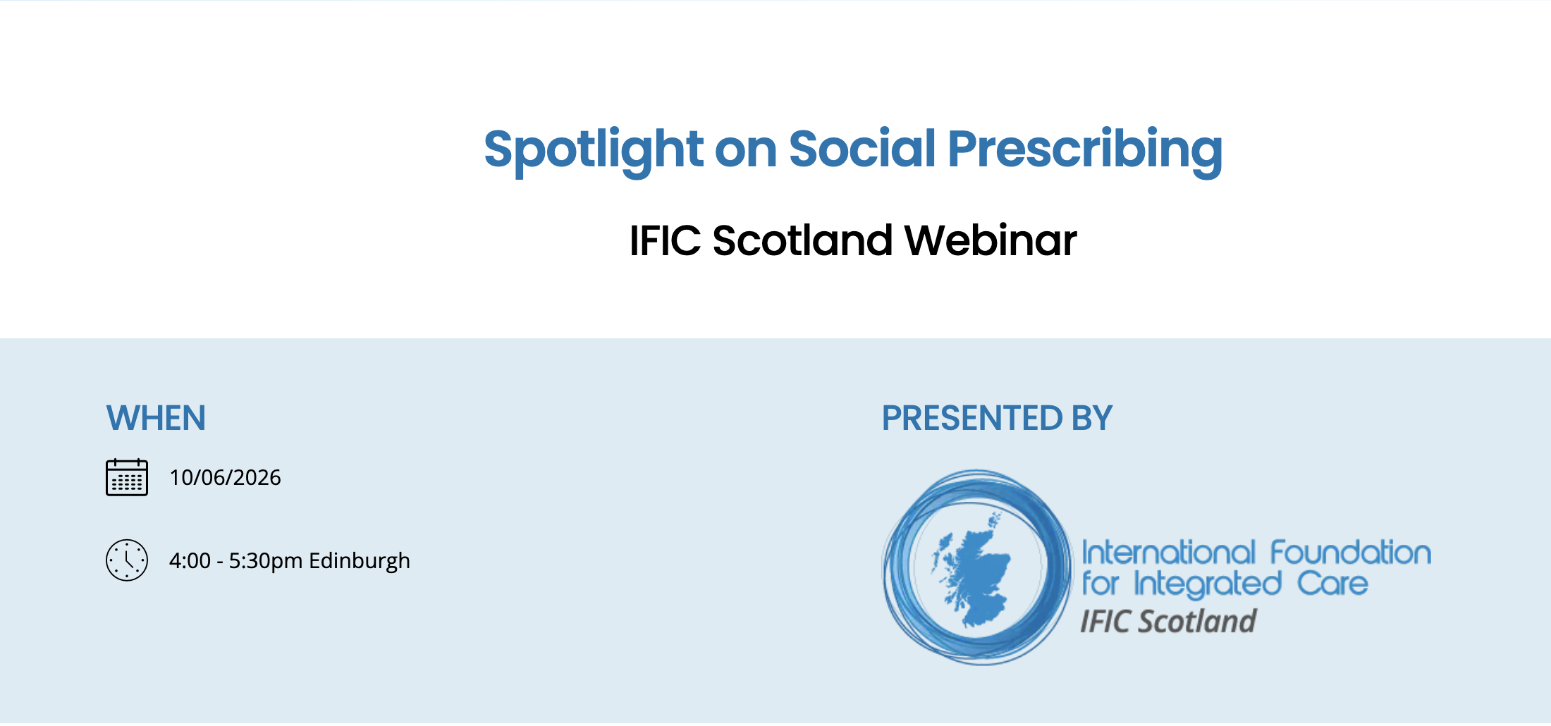 Spotlight on Social Prescribing
