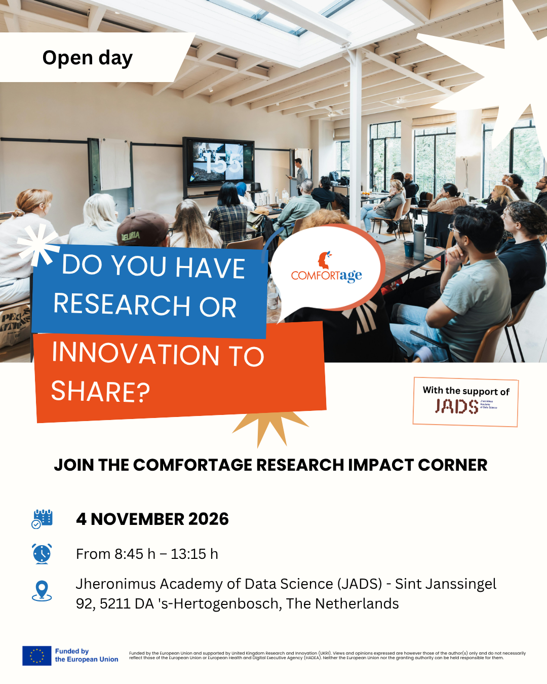 COMFORTage Research Impact Corner