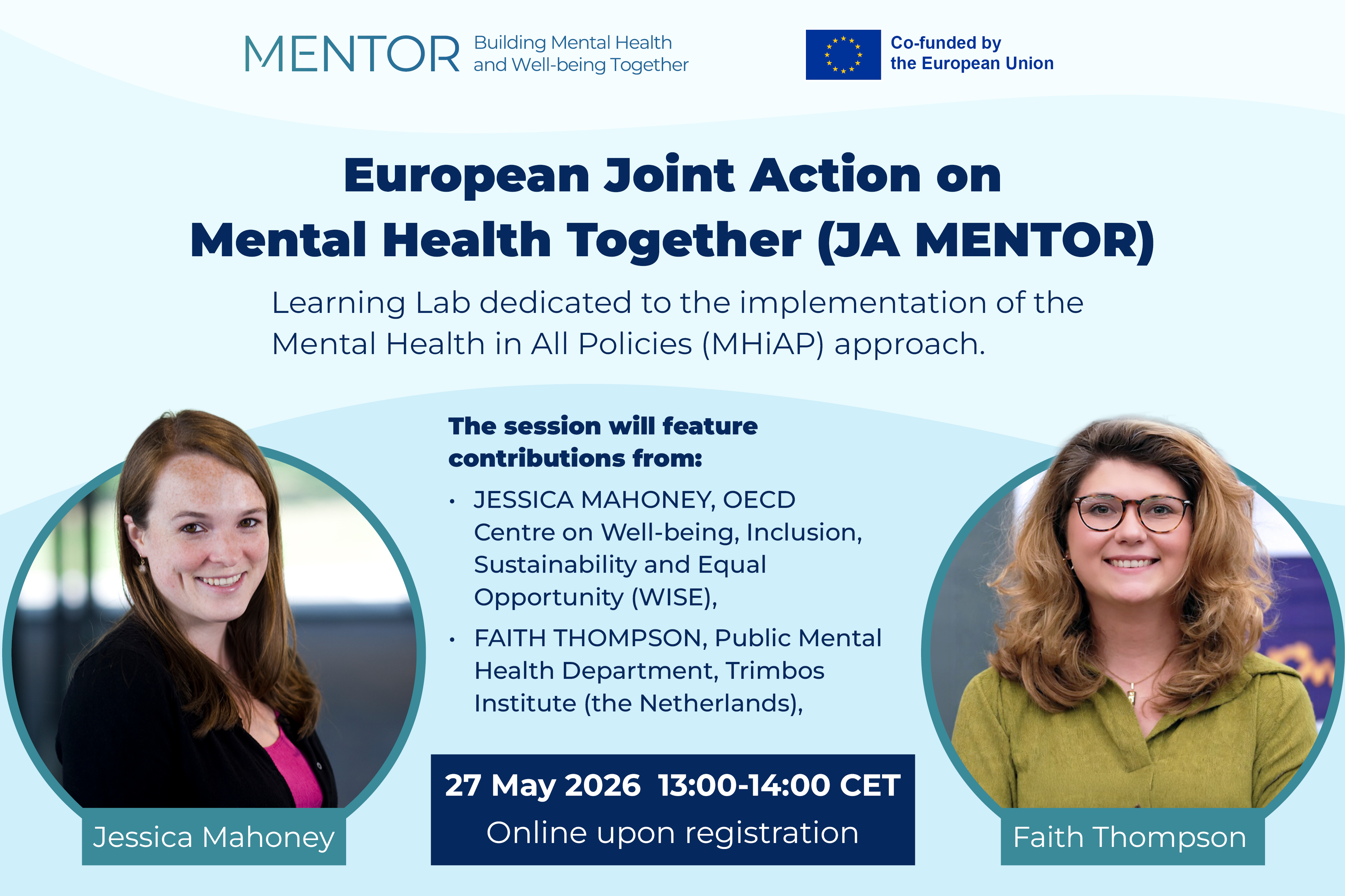 JA MENTOR Learning Lab on Mental Health in All Policies (MHiAP)