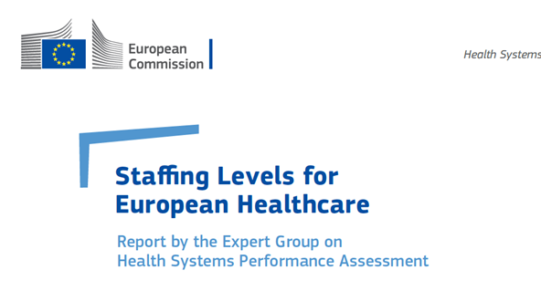 Staffing levels for European healthcare