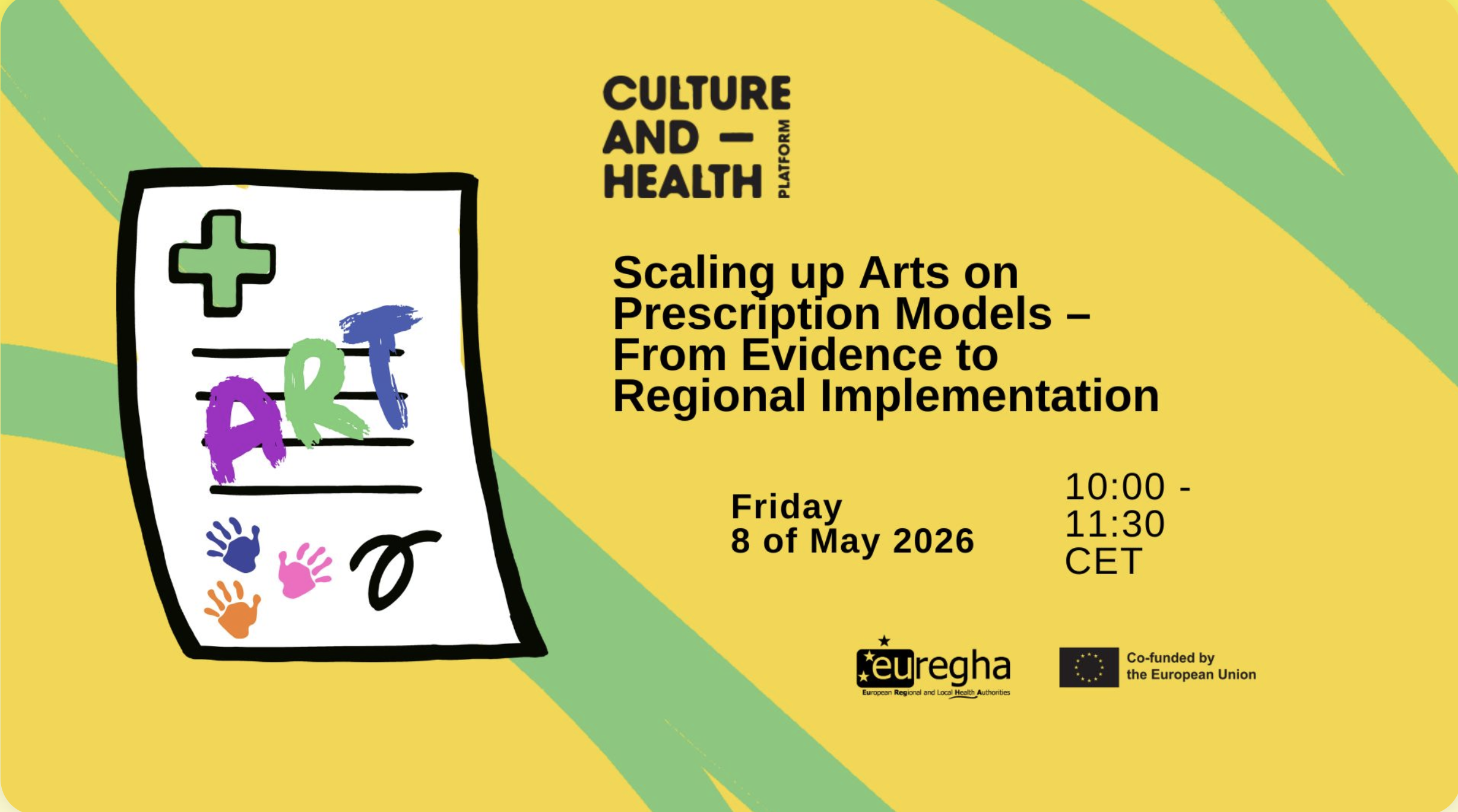 Scaling up Arts on Prescription Models: From Evidence to Regional Implementation